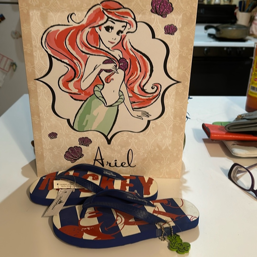 Disney flip flops